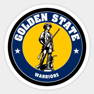 Warriors Army Guard Sticker